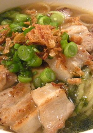 簡単!◆パスタ麺で◆優しい醤油ラーメン-レシピのメイン写真