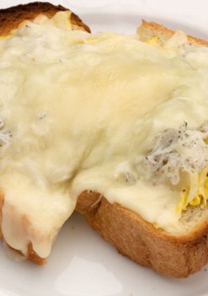しらすとキャベツのチーズトースト-レシピのメイン写真