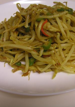 ちくわ♪ＤＥ♪カレーもやし-レシピのメイン写真