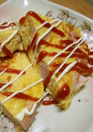 たっぷりチーズと玉ねぎのオープンオムレツ-レシピのメイン写真
