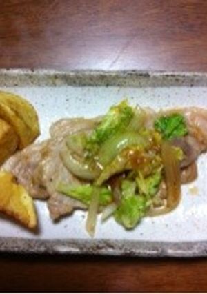 塩麹 de 豚肉の生姜焼き-レシピのメイン写真