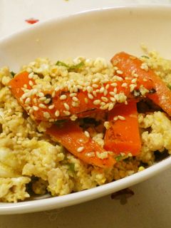 あっ!ちゅ~間に簡単『鶏そぼろ』炒り豆腐-レシピのメイン写真