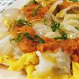 にんじんダレで*餃子のピカタ