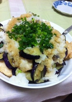 なすと鶏のおろしポン酢がけ-レシピのメイン写真