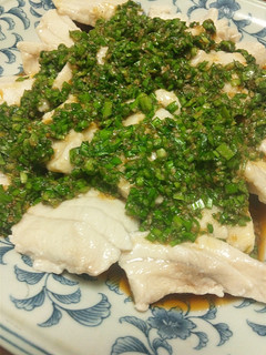 お魚のつるんと韮だれ-レシピのメイン写真