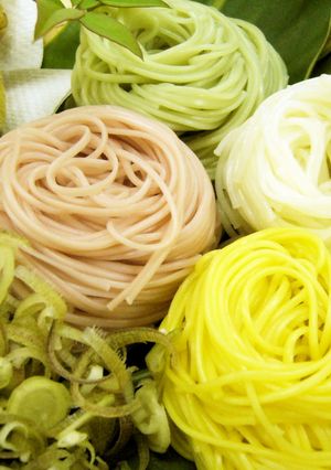 沖縄の彩麺-レシピのメイン写真