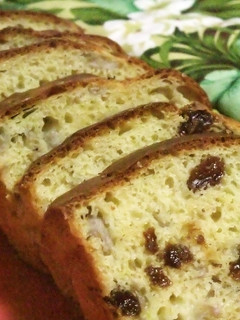 バナナレーズンケーキ✿バターと砂糖無しで-レシピのメイン写真