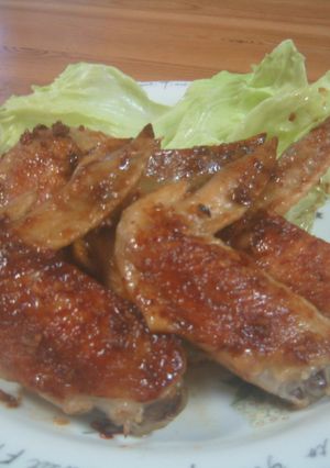 鶏手羽先の甜麺醤照り焼き-レシピのメイン写真
