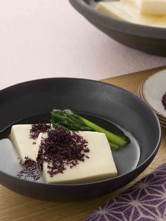 変わりだし豆腐の赤しそかけ-レシピのメイン写真