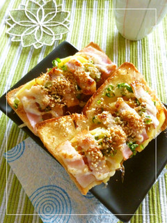 じゃが芋×ベーコン×葱の和トースト-レシピのメイン写真