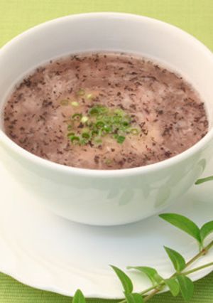 長芋と赤しその冷製スープ-レシピのメイン写真