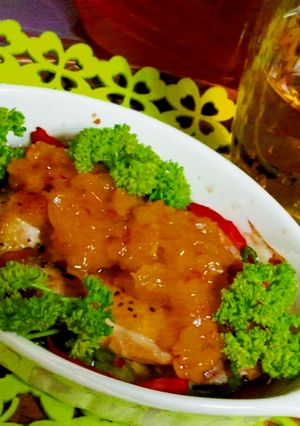エスニック風☆チキンのオーブン焼き-レシピのメイン写真