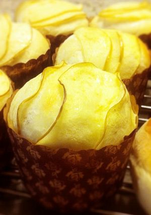 りんごスライスのせるりんごパン-レシピのメイン写真
