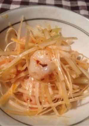 海老とネギの辛味和え-レシピのメイン写真