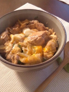 卵がふわふわの親子丼♪-レシピのメイン写真