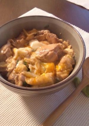 卵がふわふわの親子丼♪-レシピのメイン写真