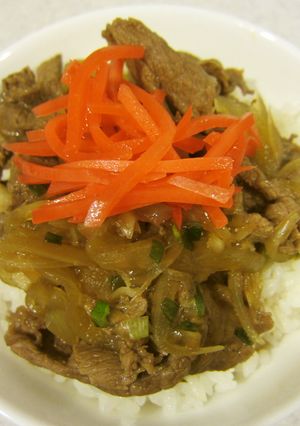 基本の牛丼［覚え書き］-レシピのメイン写真