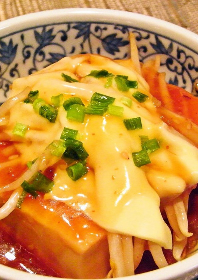 厚揚げの焼肉餡かけ-レシピのメイン写真