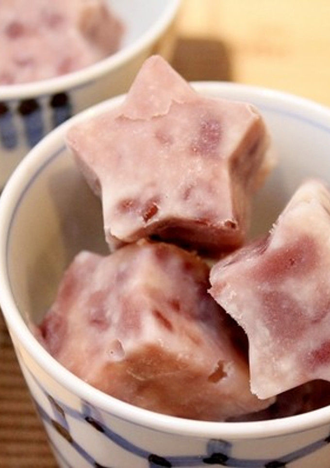 乳製品・砂糖不使用♪小豆の甘酒アイス★-レシピのメイン写真