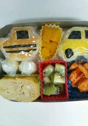 お弁当に。ふねのおにぎり☆-レシピのメイン写真