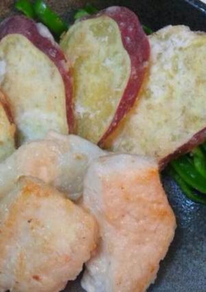 鶏肉とお芋の梅竜田-レシピのメイン写真
