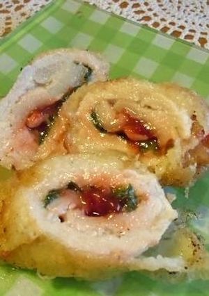 豚肉の梅しそ巻き揚げ-レシピのメイン写真