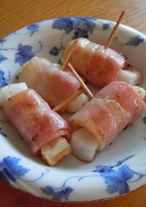 ベーコンはんぺん巻き-レシピのメイン写真