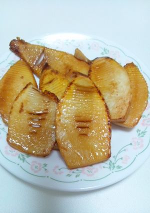 おつまみに！！筍のステーキ！！-レシピのメイン写真