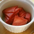 とまらない~簡単❤赤カブ甘酢漬け