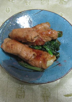 甘辛~い野菜肉巻き-レシピのメイン写真