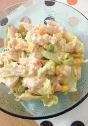 余った豆腐で簡単サラダ♪-レシピのメイン写真