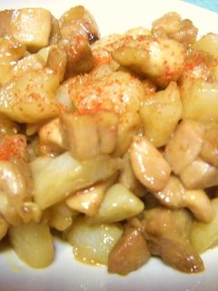 鶏肉とコンニャクの味噌てり煮❤-レシピのメイン写真