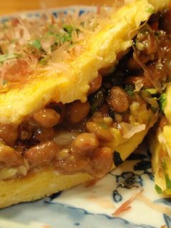 ふわとろ納豆たまご焼き-レシピのメイン写真