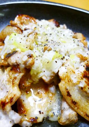 ☆塩麹豚☆ねぎ塩レモン風味だれ-レシピのメイン写真