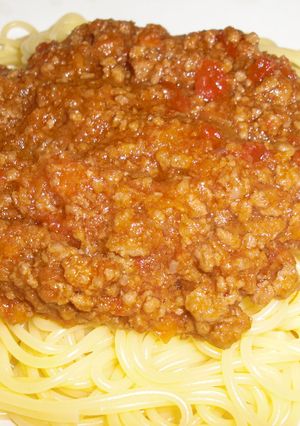 コクのあるミートスパゲティ-レシピのメイン写真
