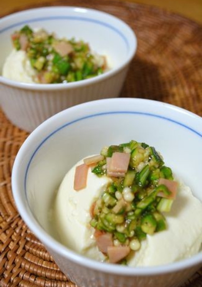 母の味☆おくらとハムのまぜまぜ♪-レシピのメイン写真