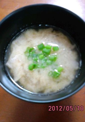 超カンタン♪水だしのおみそ汁☆-レシピのメイン写真