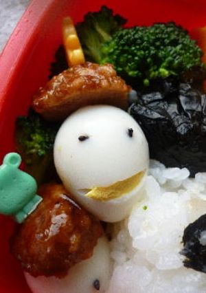ちょっと不気味? うずら星人★-レシピのメイン写真