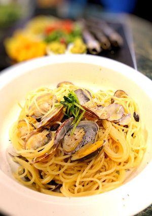 爽やか☆アサリとレモンの冷製パスタ-レシピのメイン写真