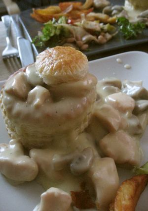 *鶏ときのこのレモン風*パイ添え-レシピのメイン写真