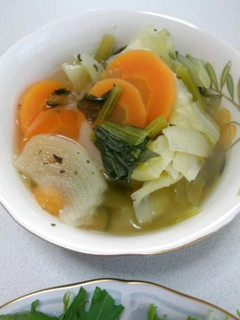野菜たっぷり☆コンソメスープ(^^)-レシピのメイン写真