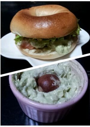 アボカドとクリチとサーモンサンド-レシピのメイン写真