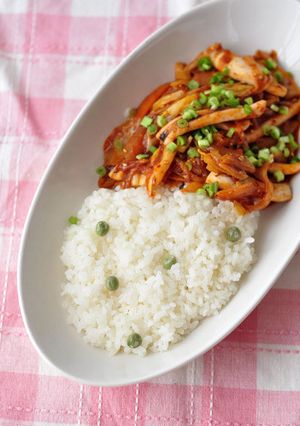 韓国料理ー甘辛イカ丼「オジンオドッパ」-レシピのメイン写真