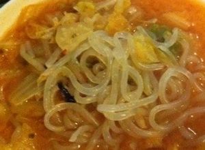 ダイエット＆時短！白滝で味噌キムチスープ-レシピのメイン写真