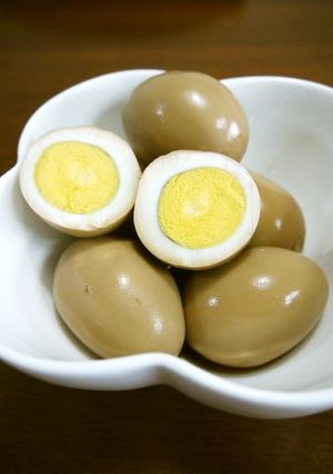 半熟じゃないけど美味しい煮玉子♪-レシピのメイン写真