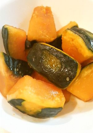 レンジでホクホク★カボチャ煮物-レシピのメイン写真