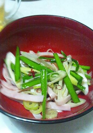 簡単つまみ！ラーメン屋さんのニラ葱-レシピのメイン写真