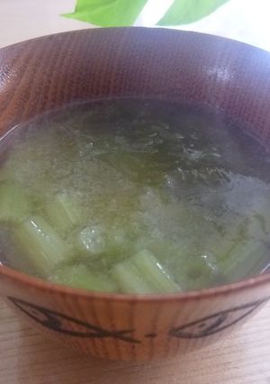 春かおる　ふきの味噌汁-レシピのメイン写真
