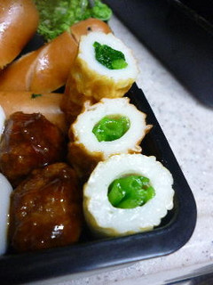 キュウリに鋳込まれたほうれん草✾-レシピのメイン写真
