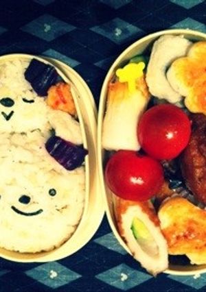くまさん☆キャラ弁当簡単に…！-レシピのメイン写真
